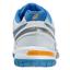 Asics Womens GEL Game 5 Tennis Shoes - White/Soft Blue - thumbnail image 5