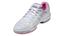 Asics Womens GEL-Dedicate 4 Tennis Shoes - White/Cotton Candy/Plum