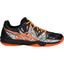 Asics Mens GEL-Fastball 3 Indoor Court Shoes - Black/Shocking Orange - thumbnail image 1