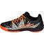 Asics Mens GEL-Fastball 3 Indoor Court Shoes - Black/Shocking Orange - thumbnail image 3