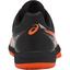 Asics Mens GEL-Fastball 3 Indoor Court Shoes - Black/Shocking Orange - thumbnail image 6