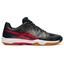 Asics Mens Gel-Fastball 3 Indoor Court Shoes - Black/Electric Red - thumbnail image 1