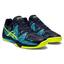 Asics Mens GEL-Fastball 3 Indoor Court Shoes - Peacoat/Safety Yellow - thumbnail image 2