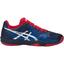 Asics Mens GEL-Fastball 3 Indoor Court Shoes - Insignia Blue/Prime Red - thumbnail image 1