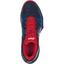 Asics Mens GEL-Fastball 3 Indoor Court Shoes - Insignia Blue/Prime Red - thumbnail image 3