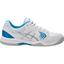 Asics GEL-Dedicate 5 Indoor Carpet Tennis Shoes - White/Blue - thumbnail image 1