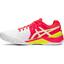 Asics Womens GEL-Resolution 7 Tennis Shoes - White/Laser Pink - thumbnail image 2