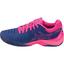 Asics Womens GEL-Resolution 7 Tennis Shoes - Blue Print/Pink - thumbnail image 2
