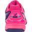 Asics Womens GEL-Resolution 7 Tennis Shoes - Blue Print/Pink - thumbnail image 5