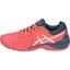 Asics Womens GEL-Resolution 7 Tennis Shoes - Papaya/Blue - thumbnail image 2