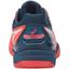 Asics Womens GEL-Resolution 7 Tennis Shoes - Papaya/Blue - thumbnail image 5