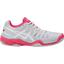 Asics Womens GEL-Resolution 7 Tennis Shoes - Glacier Grey/Rouge Red - thumbnail image 1