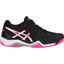 Asics Womens GEL-Resolution 7 Tennis Shoes - Black/Silver/Hot Pink - thumbnail image 1