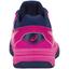 Asics Womens GEL-Challenger 11 Tennis Shoes - Pink Glow/Blue Print - thumbnail image 5