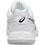 Asics Womens GEL-Game 6 Tennis Shoes - White/Silver - thumbnail image 5