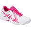 Asics Womens GEL-Game 6 Tennis Shoes - White/Pink Glow - thumbnail image 7