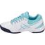 Asics Womens GEL-Dedicate 5 Tennis Shoes - White/Porcelain Blue - thumbnail image 2
