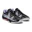 Asics Womens GEL-Fastball 3 Indoor Court Shoes - Black/White - thumbnail image 2