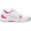 Asics Womens GEL-Dedicate 5 Carpet Court Tennis Shoes - White/Pink - thumbnail image 1