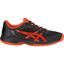 Asics Mens GEL-Court Speed Tennis Shoes - Black/Cherry Tomato - thumbnail image 1