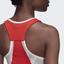 Adidas Womens Stella McCartney Court Tank Top - Active Red - thumbnail image 7