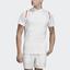Adidas Mens Stella McCartney Court Zip Tee - White - thumbnail image 3