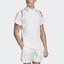 Adidas Mens Stella McCartney Court Zip Tee - White - thumbnail image 6