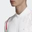 Adidas Mens Stella McCartney Court Zip Tee - White - thumbnail image 7