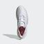 Adidas Womens Stella McCartney Court Boost Tennis Shoes - White/Active Red/Utility Black