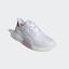 Adidas Womens Stella McCartney Court Boost Tennis Shoes - White/Active Red/Utility Black - thumbnail image 4