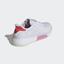 Adidas Womens Stella McCartney Court Boost Tennis Shoes - White/Active Red/Utility Black - thumbnail image 5