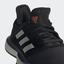 Adidas Kids SoleCourt XJ Tennis Shoes - Black - thumbnail image 7