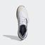 Adidas Mens Adizero Ubersonic 3 Tennis Shoes - White/Light Solid Grey - thumbnail image 2