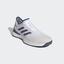 Adidas Mens Adizero Ubersonic 3 Tennis Shoes - White/Light Solid Grey - thumbnail image 4