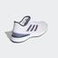 Adidas Mens Adizero Ubersonic 3 Tennis Shoes - White/Light Solid Grey - thumbnail image 5