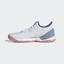 Adidas Womens Adizero Ubersonic 3 Tennis Shoes - White/True Orange - thumbnail image 6