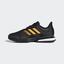Adidas Mens SoleCourt Tennis Shoes - Core Black - thumbnail image 6
