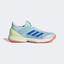 Adidas Womens Ubersonic 3 HC Tennis Shoes - Sky Tint/Glow Blue - thumbnail image 1
