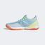 Adidas Womens Ubersonic 3 HC Tennis Shoes - Sky Tint/Glow Blue - thumbnail image 6