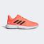Adidas Mens CourtJam Bounce Tennis Shoes - Orange - thumbnail image 1