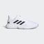 Adidas Mens CourtJam Bounce Tennis Shoes - White/Black - thumbnail image 1
