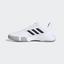 Adidas Mens CourtJam Bounce Tennis Shoes - White/Black - thumbnail image 6