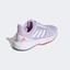 Adidas Womens CourtJam Bounce Tennis Shoes - Coral/Purple/White