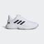 Adidas Womens CourtJam Bounce Tennis Shoes - White - thumbnail image 1