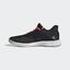 Adidas Mens Adizero Club Tennis Shoes - Core Black/Signal Coral - thumbnail image 6