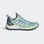 Adidas Womens Terrex Agravic TR Trail Running Shoes - Ash Grey/Yellow Tint - thumbnail image 1