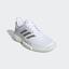 Adidas Mens SoleCourt Tennis Shoes - Cloud White/Legacy Green - thumbnail image 3