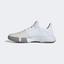 Adidas Mens GameCourt Tennis Shoes - White/Grey - thumbnail image 6