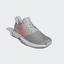 Adidas Womens GameCourt Tennis Shoes - Grey/Coral - thumbnail image 4