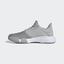 Adidas Womens GameCourt Tennis Shoes - Grey/Coral - thumbnail image 6